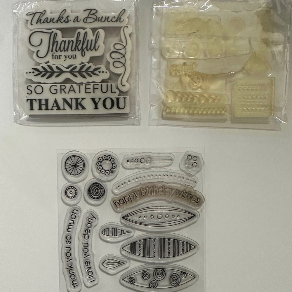 Assorted Rubber Stamps